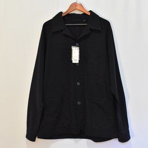 Uniqlo Washed Jersey Work Jacket